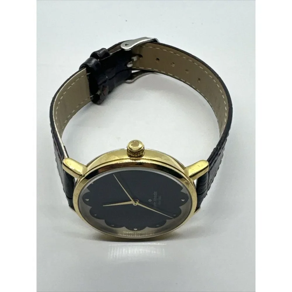 Kate Spade New York 0227 Women's Brown Leather Strap Analog Dial Watch JNA469